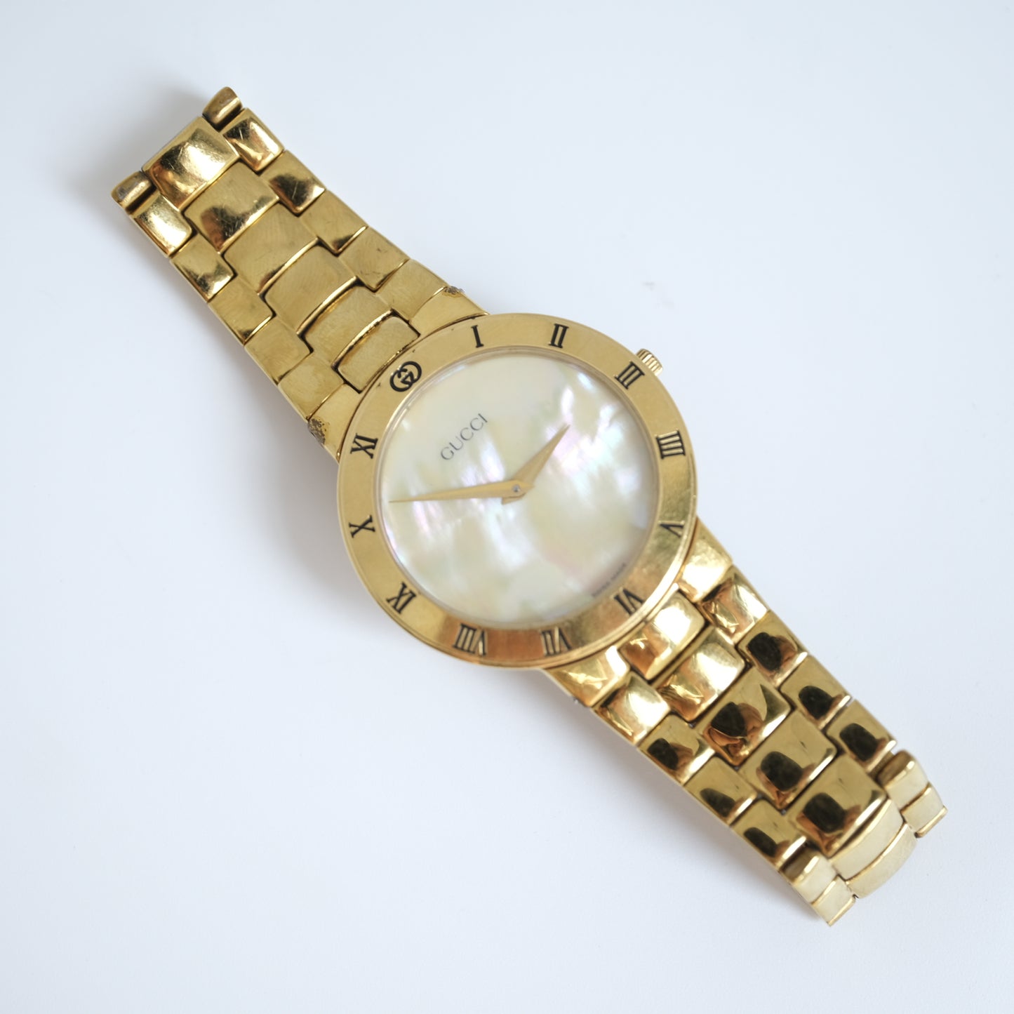 Gucci Mother of Pearl Dial Watch