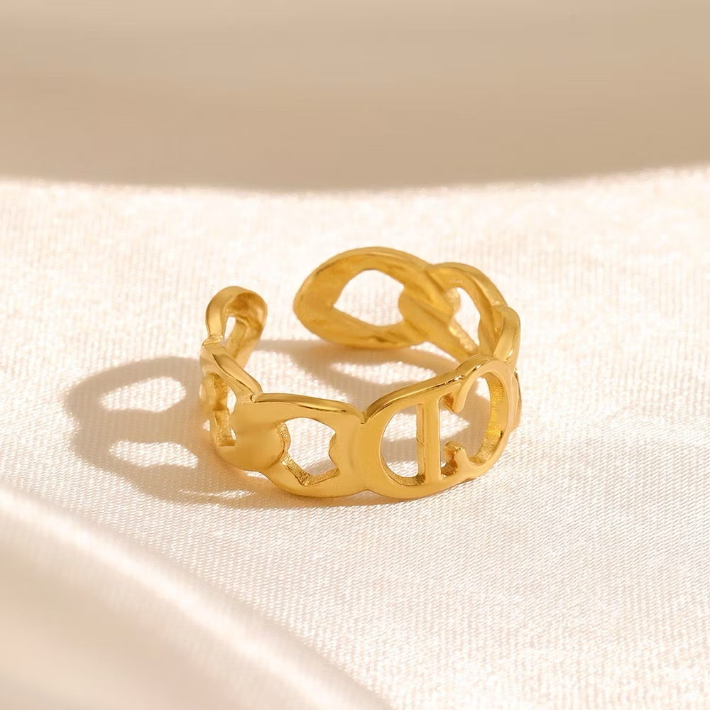 CD Gold Ring