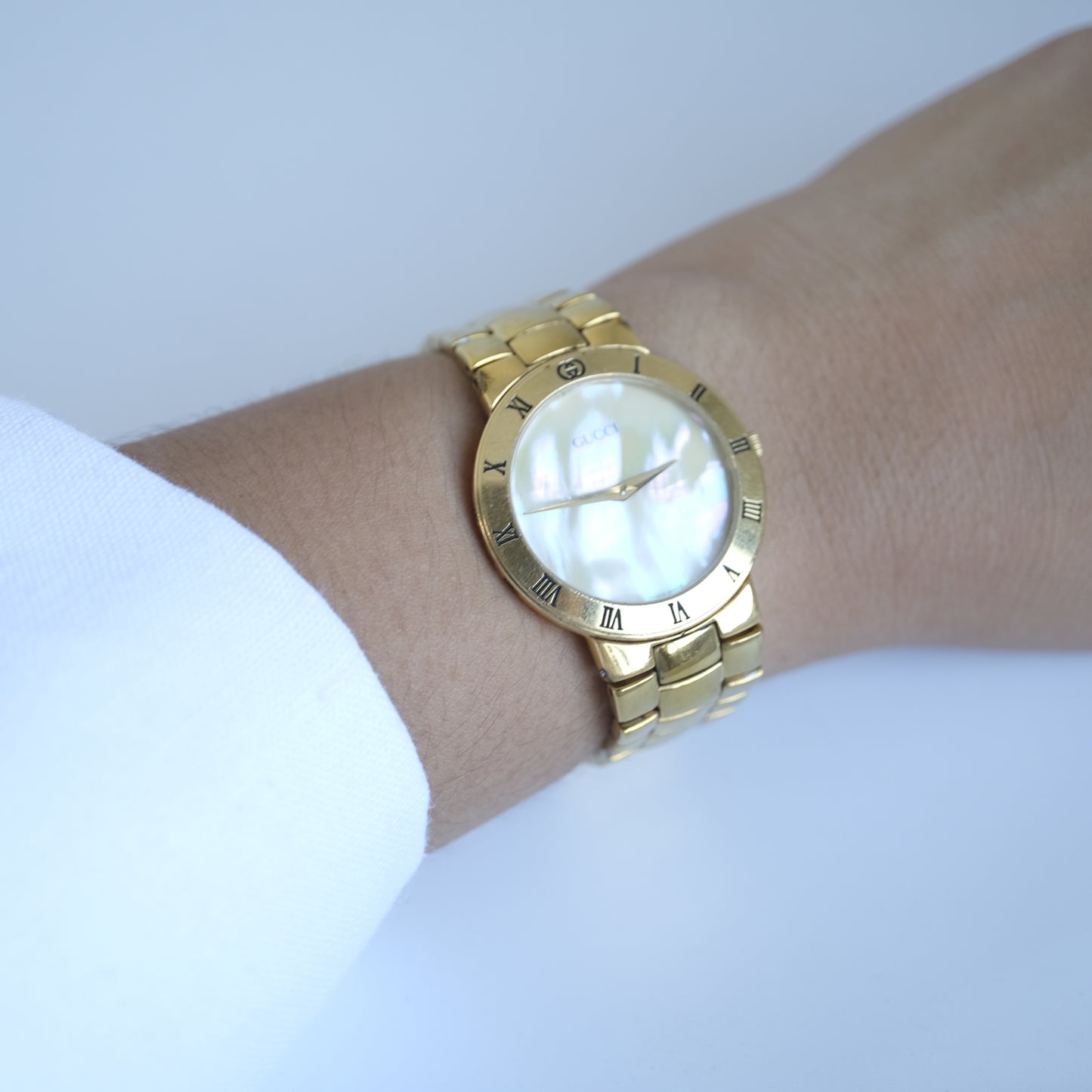 Gucci Mother of Pearl Dial Watch