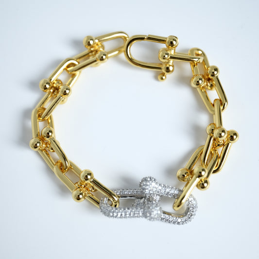 Tiffany & Co. Gold Chain Bracelet