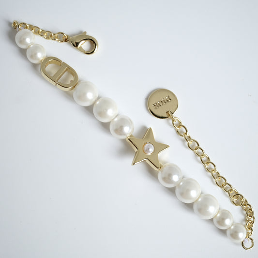 Christian Dior Pearl Beaded Bracelet