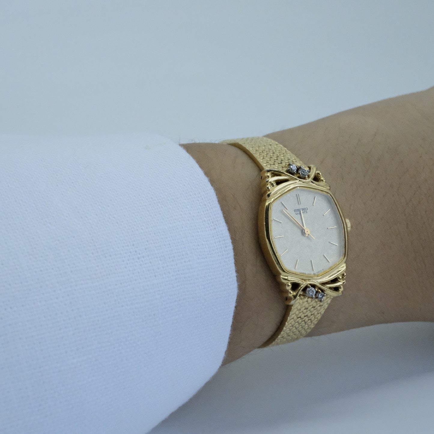 Rare Seiko Dainty & Diamond Watch
