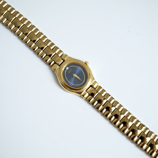 Seiko Dainty Diamond Blue Dial Watch
