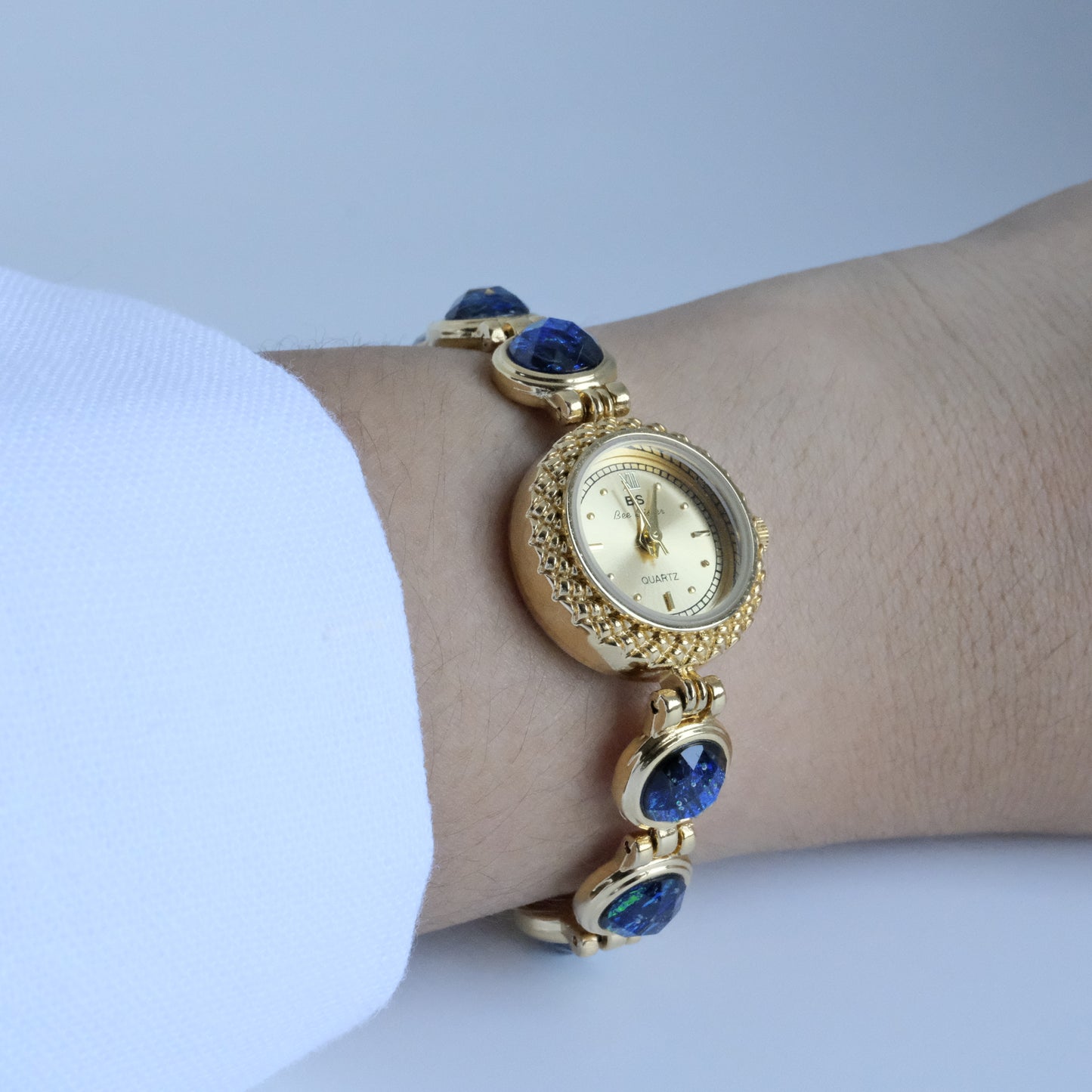 Dainty Green Marble Watch