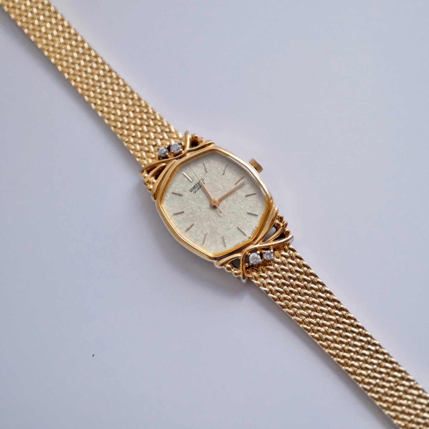 Rare Seiko Dainty & Diamond Watch